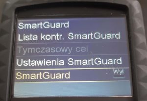 Włączenie SmartGuard
