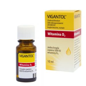 Vigantol w kroplach / witamina D