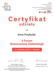 V Forum Nowoczesnej Diabetologii - Poznań 2022